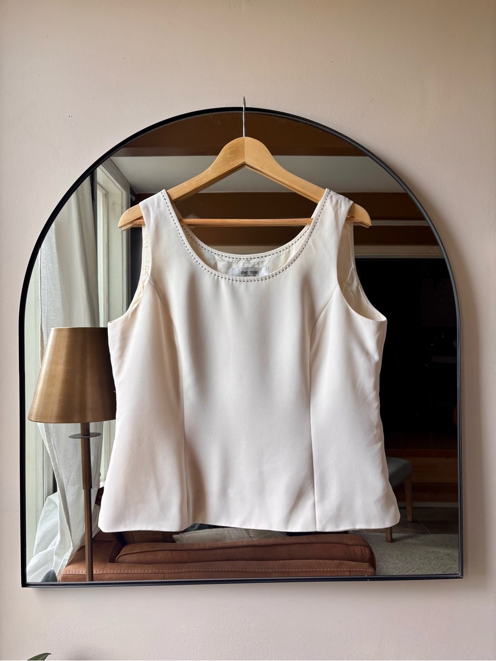 VINTAGE | jones New York scoop neck tank | size 14